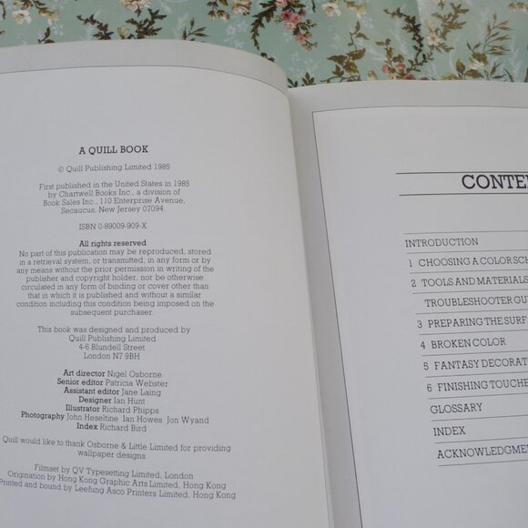 Paint Finishes How to rag-roll, sponge, marble, stipple, wood grain and create - Picture 3 of 3